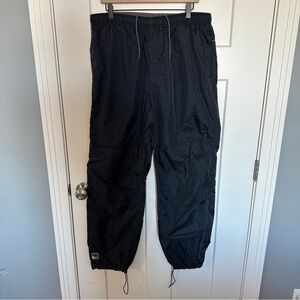 Vintage Nike Y2K Mens Black Nylon Track Pants. Size XL. Excellent Condition.